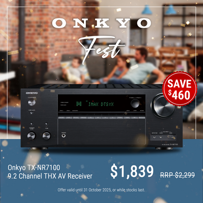 Onkyo TX-NR7100 8K Home Theatre Receiver