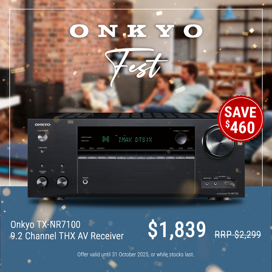 Onkyo TX-NR7100 8K Home Theatre Receiver