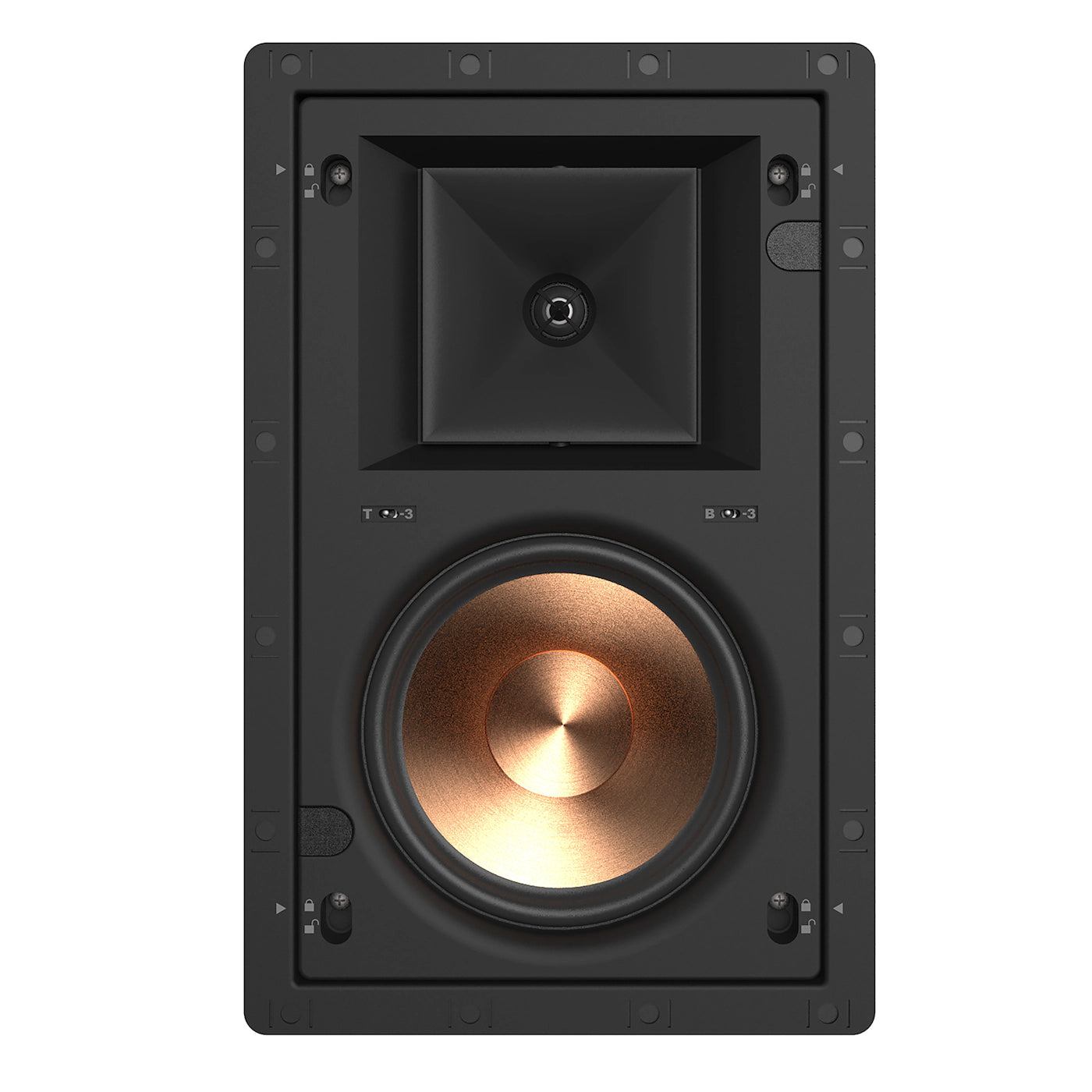 Front view of Klipsch PRO-16RW In-Wall Speaker