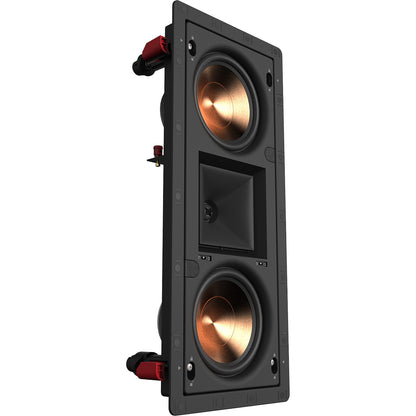 Angle view of Klipsch PRO-25RW LCR In-Wall Speaker