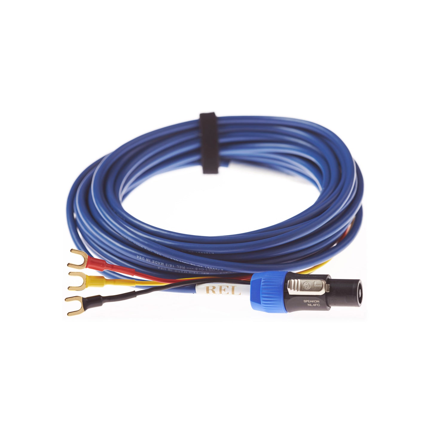 REL Bassline Blue Subwoofer Cable