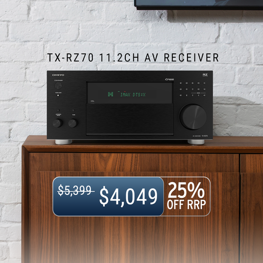 Onkyo TX-RZ70 11.2 Channel 8K AV Receiver