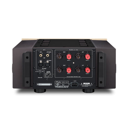 Back view of Accuphase A-48S Class A Stereo Power Amplifier on white background