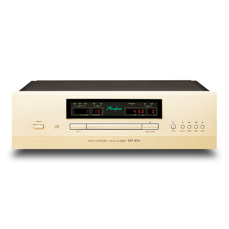 Accuphase DP-450 CD Player on white background