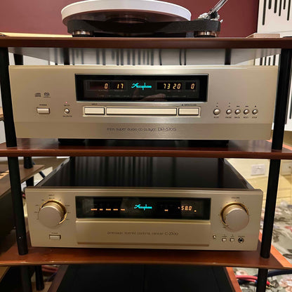 Accuphase DP-570S SACD/CD Player shown on rack with C-2300