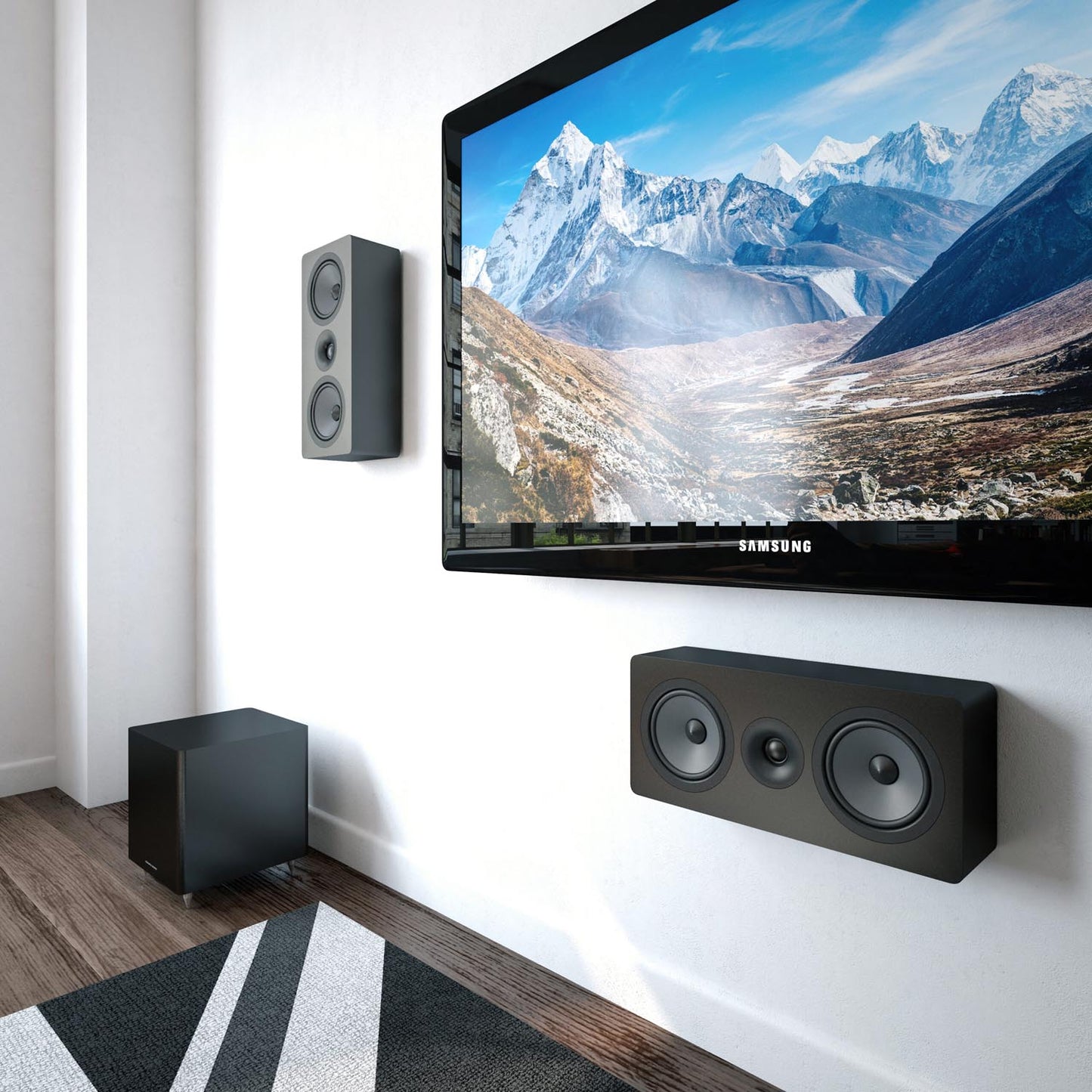 Acoustic Energy AE105² On-Wall LCR Speaker
