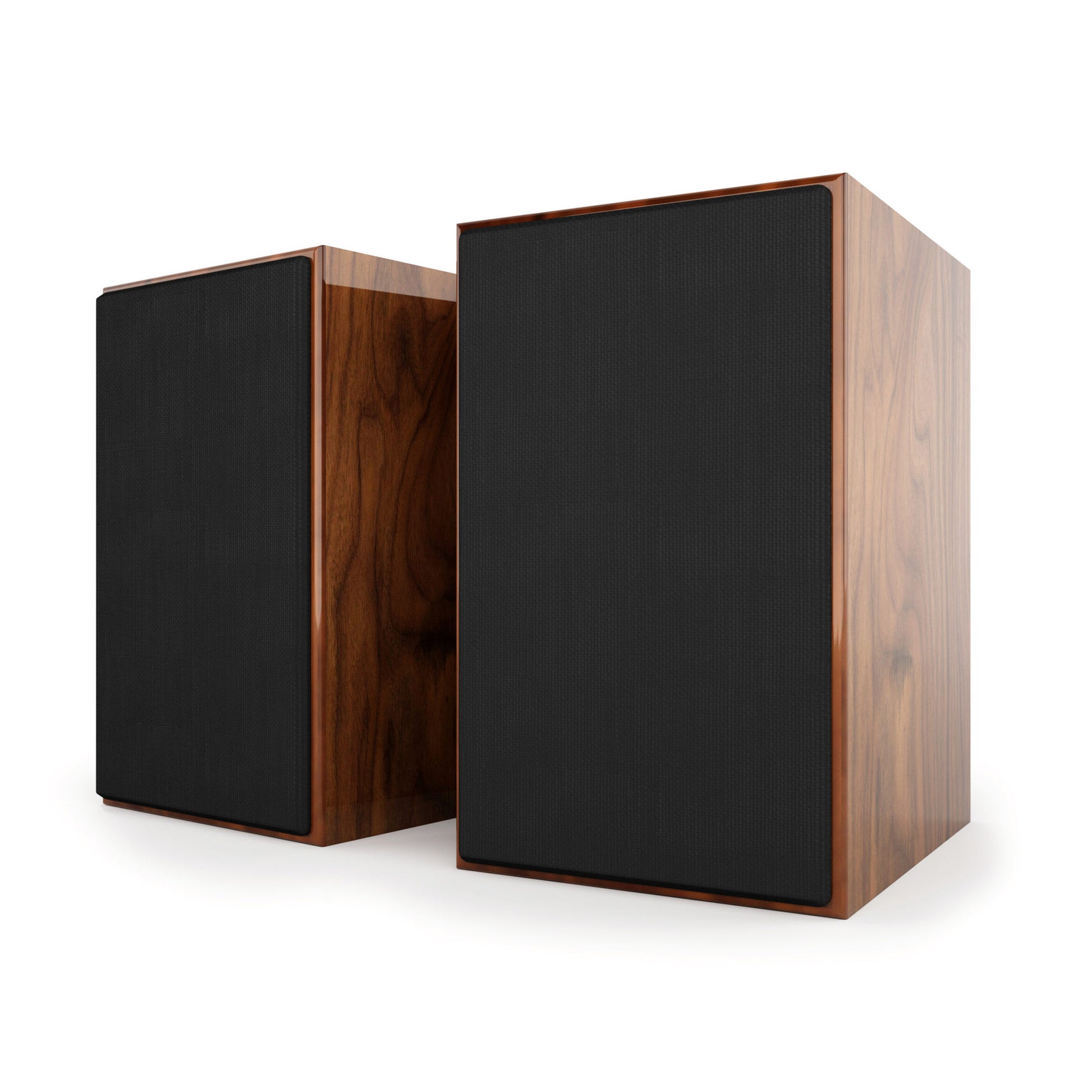 Pair of Acoustic Energy AE1 40th Anniversary Edition in walnut with grilles on