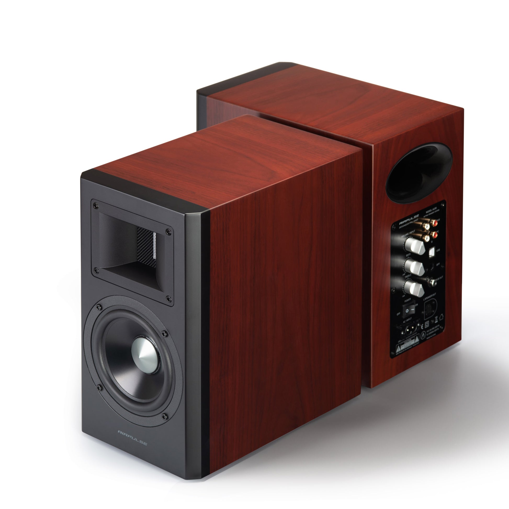Airpulse A100HD Active Speakers - Analogue & Digital Inputs
