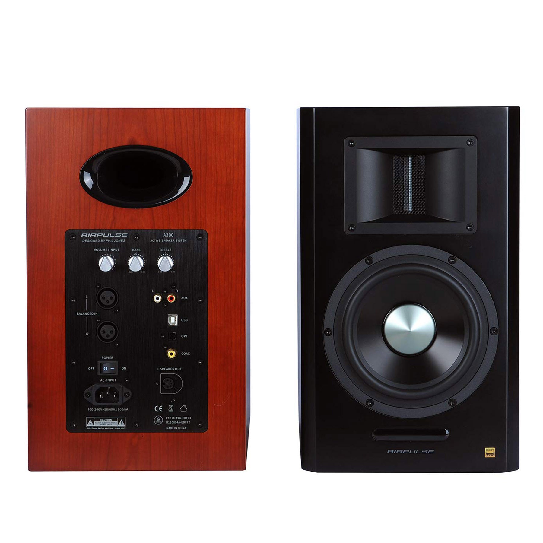 Horn Loaded Ribbon Tweeter, Aluminium Cone Woofer