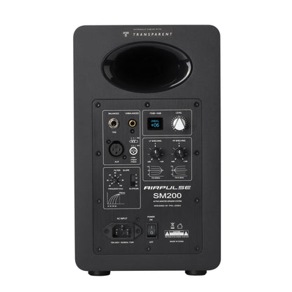 Airpulse SM200 Powered Studio Monitors - Rear