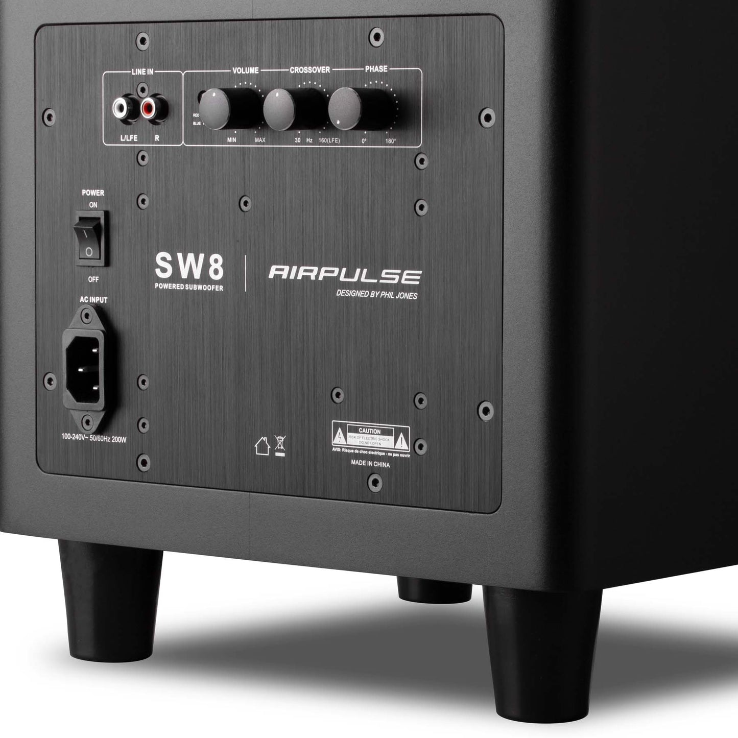 Airpulse SW8 Powered Subwoofer 