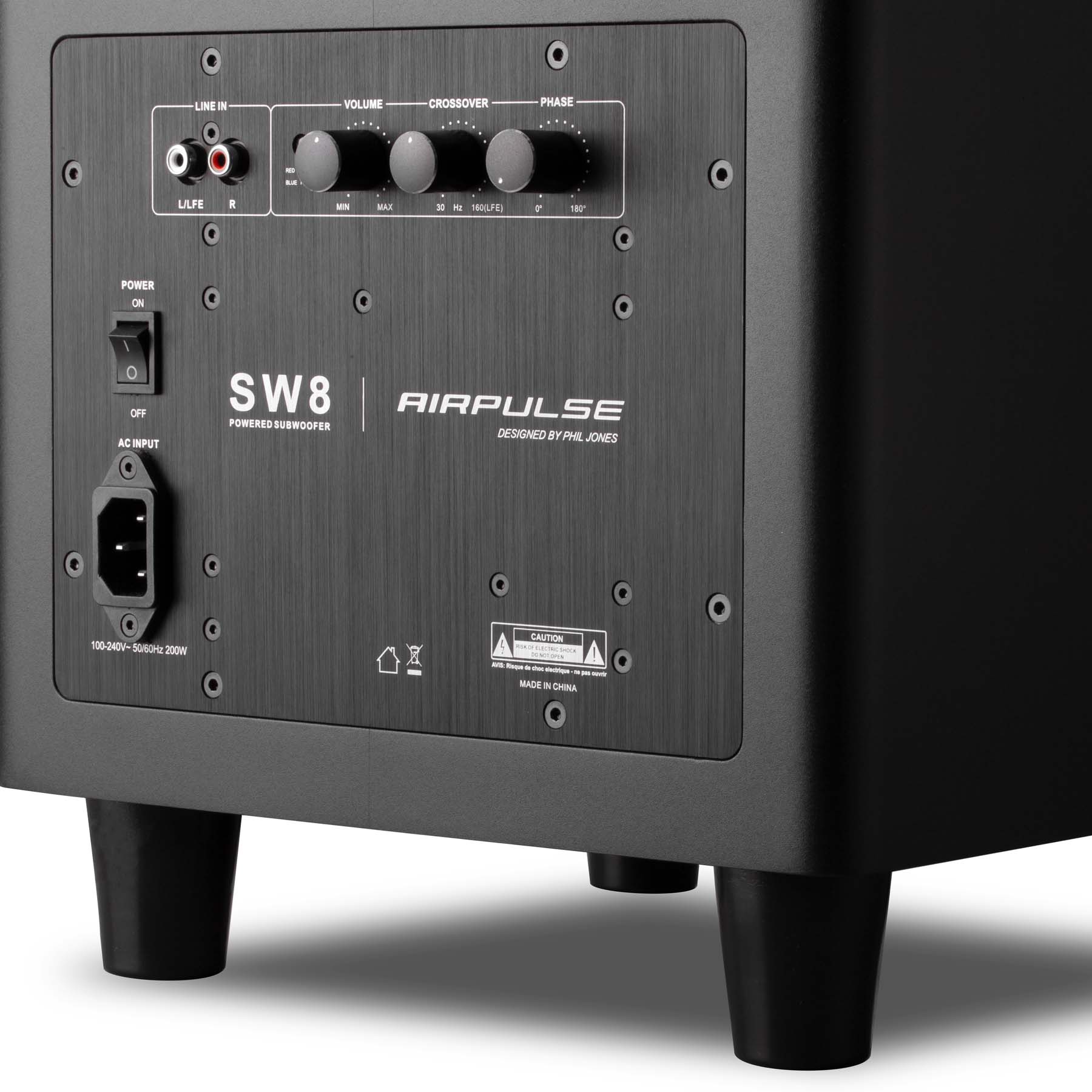 Airpulse SW8 Powered Subwoofer 
