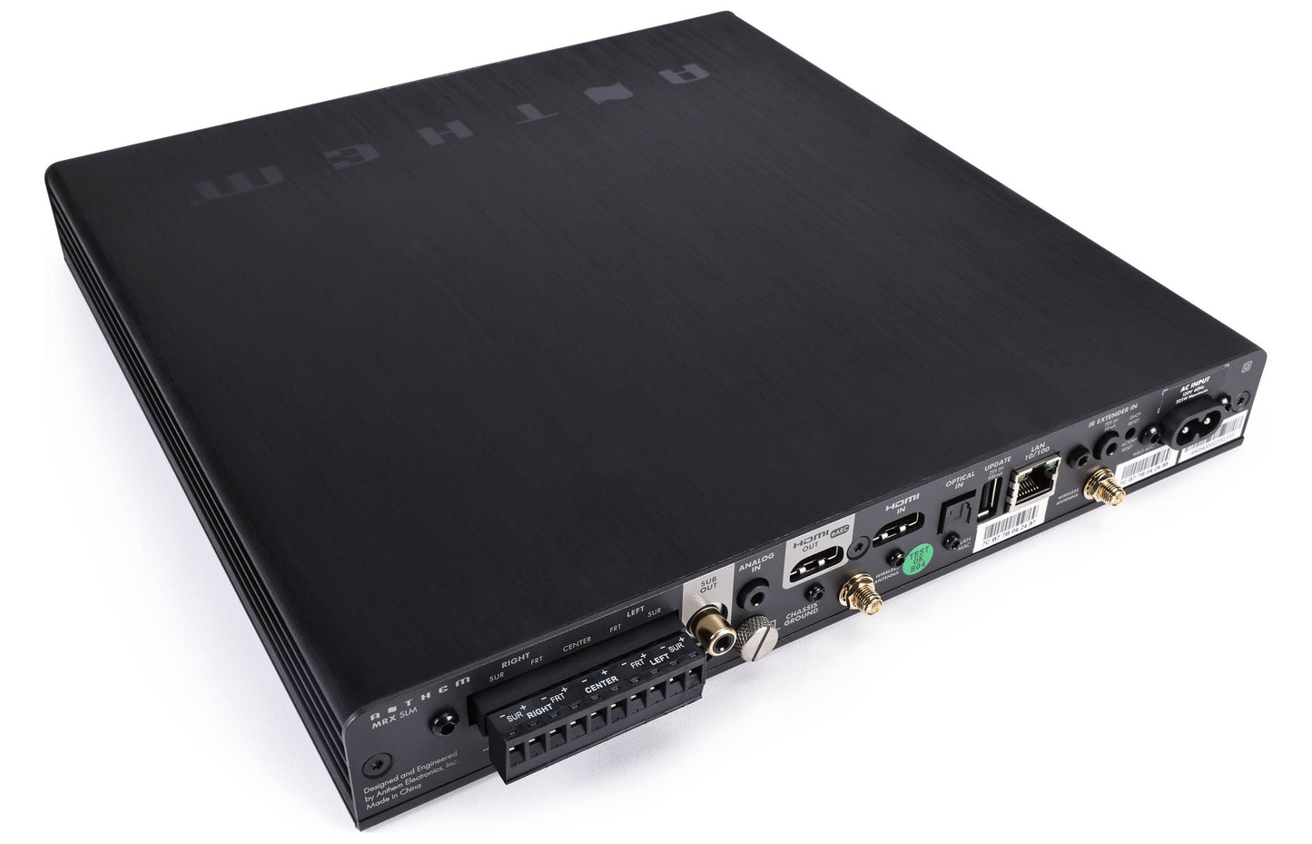 Anthem MRX SLM Compact Home Theatre Receiver - Rear Angle
