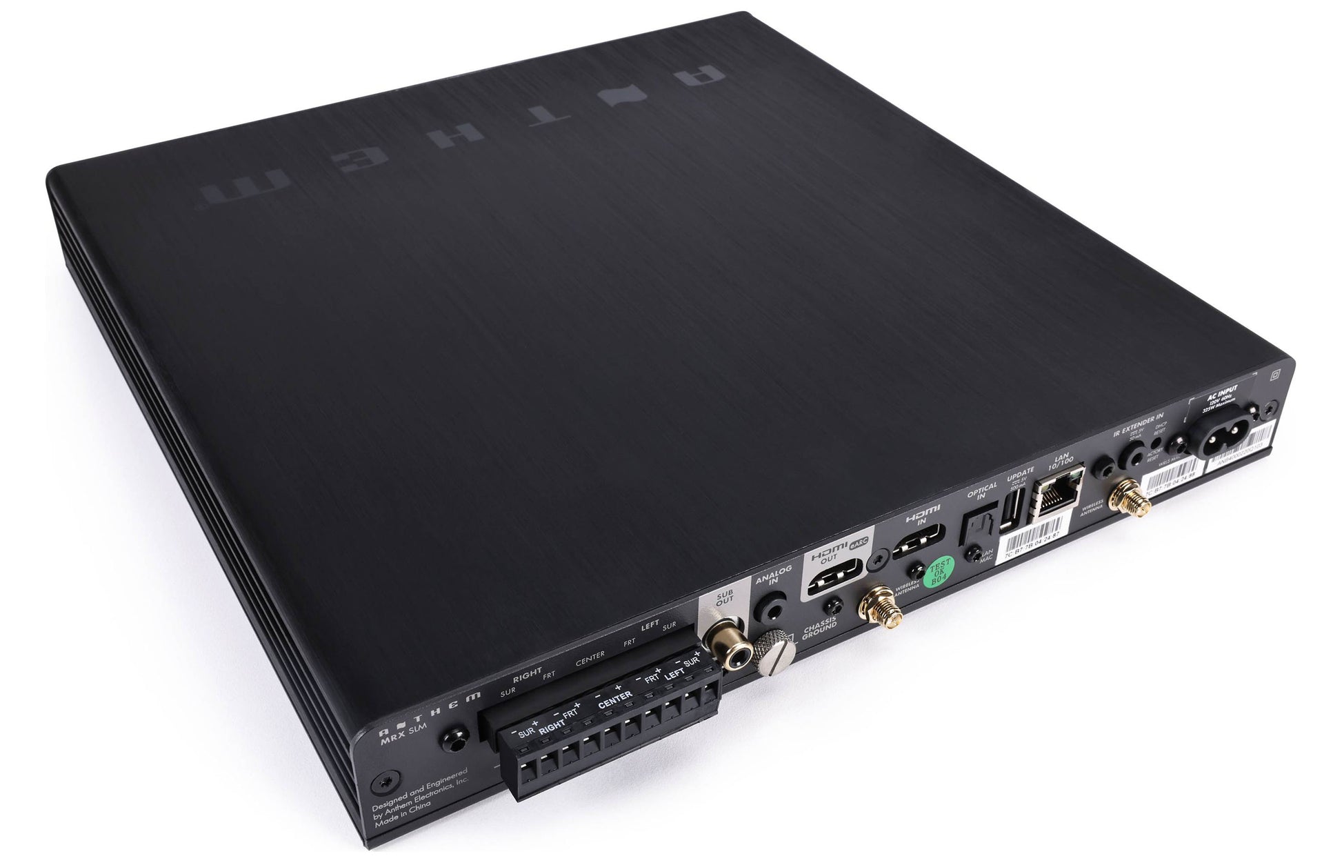 Anthem MRX SLM Compact Home Theatre Receiver - Rear Angle