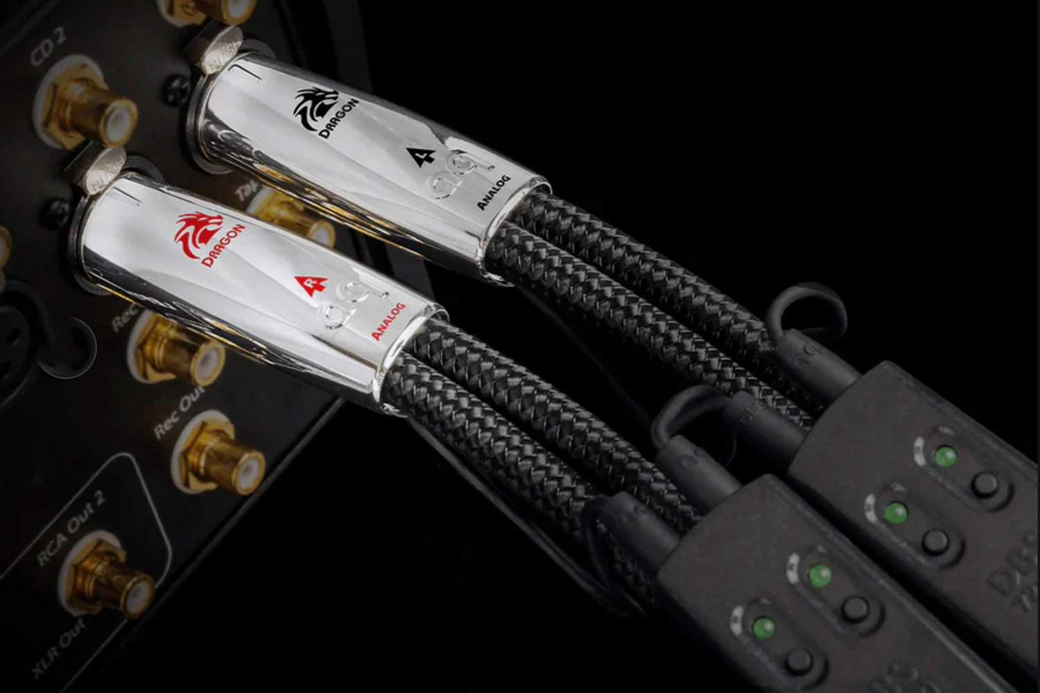 AudioQuest Dragon XLR to XLR Cable - Plugged In