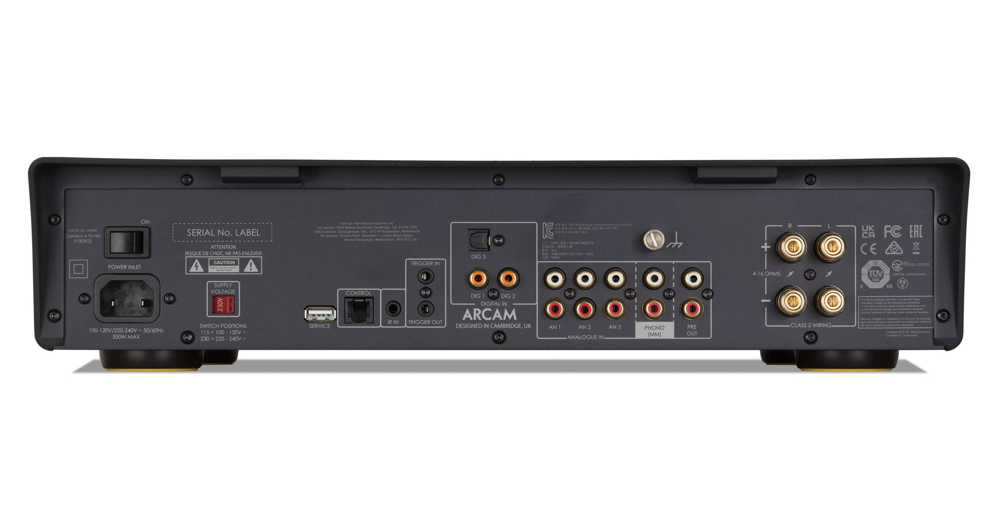 Arcam A15 Stereo Amplifier - Analogue Line Level & MM Phono Inputs