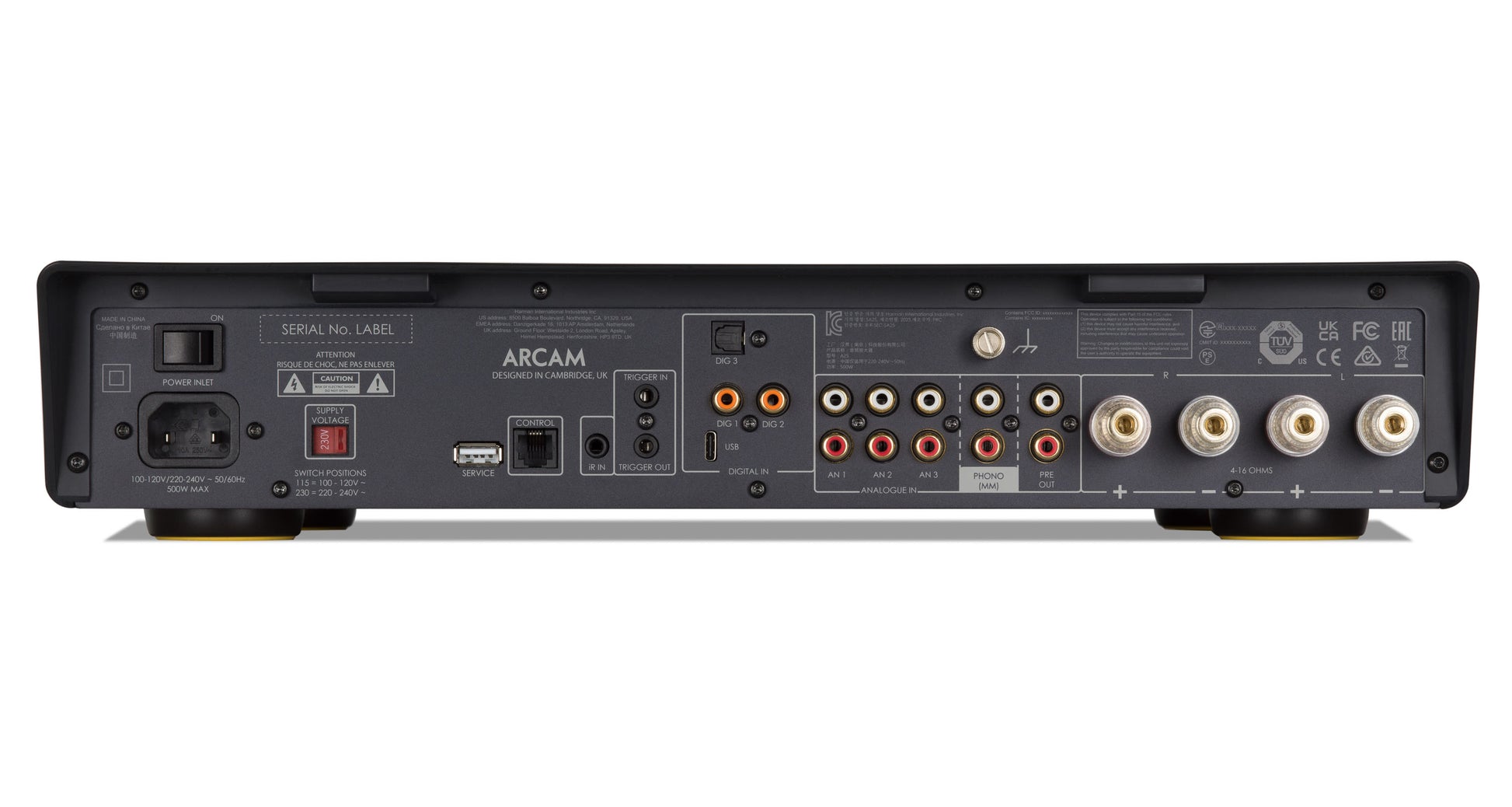 Arcam A25 Stereo Amplifier - Analogue Line Level & MM Phono Inputs