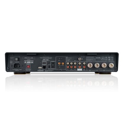 Back of Arcam A25+ Integrated Amplifier