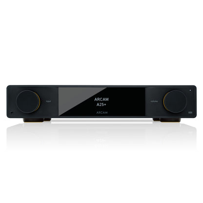Front of Arcam A25+ Integrated Amplifier