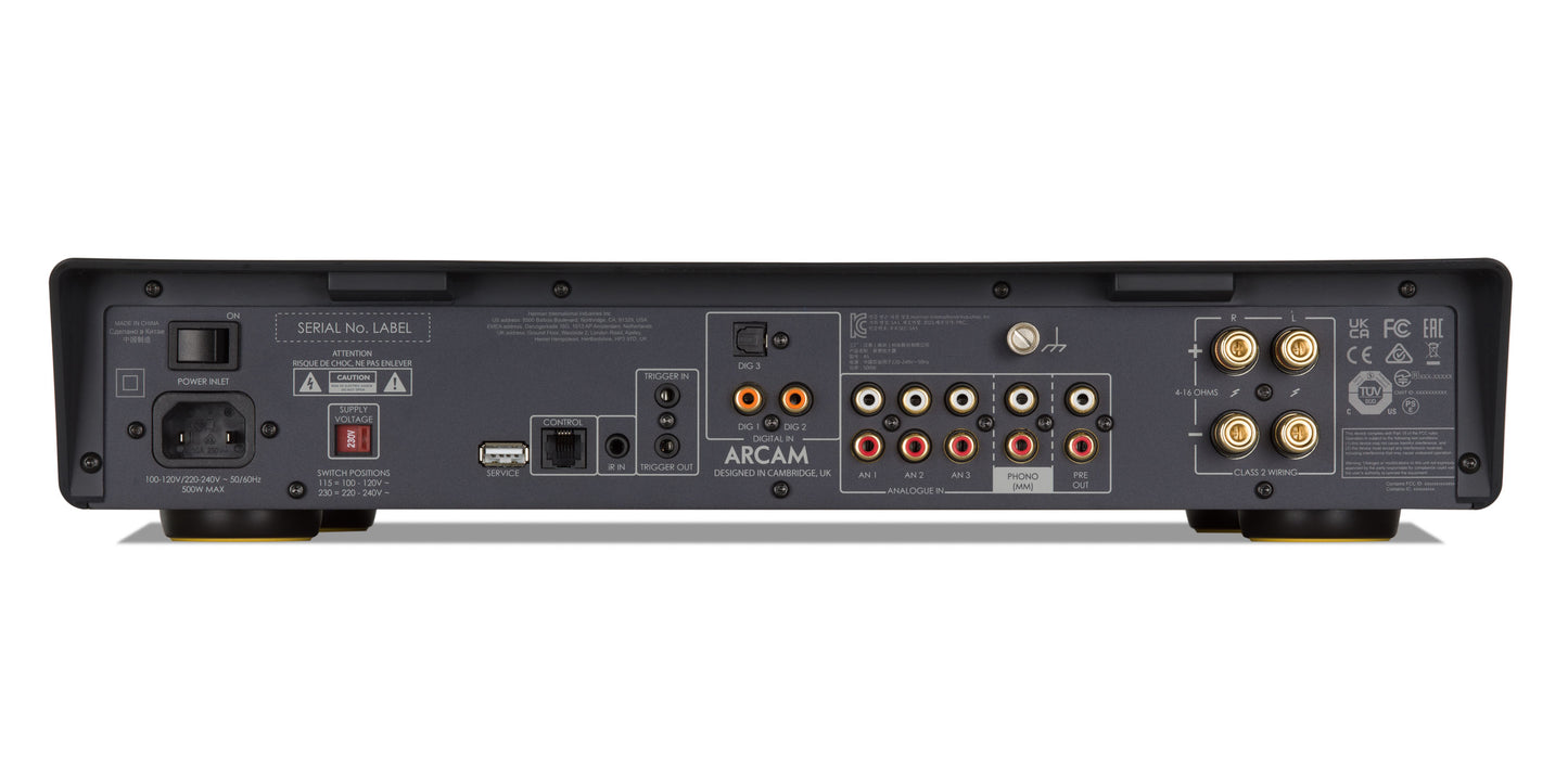 Arcam A5 Stereo Amplifier - Analogue Line Level & MM Phono Inputs