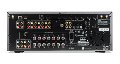 Arcam AVR5 4K Home Theatre Receiver - Single Ended RCA Outputs and 2 Subwoofer Outs