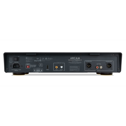 Back view of Arcam CD25 CD Player