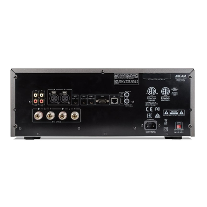 Back panel of Arcam PA240 2 Channel Power Amplifier