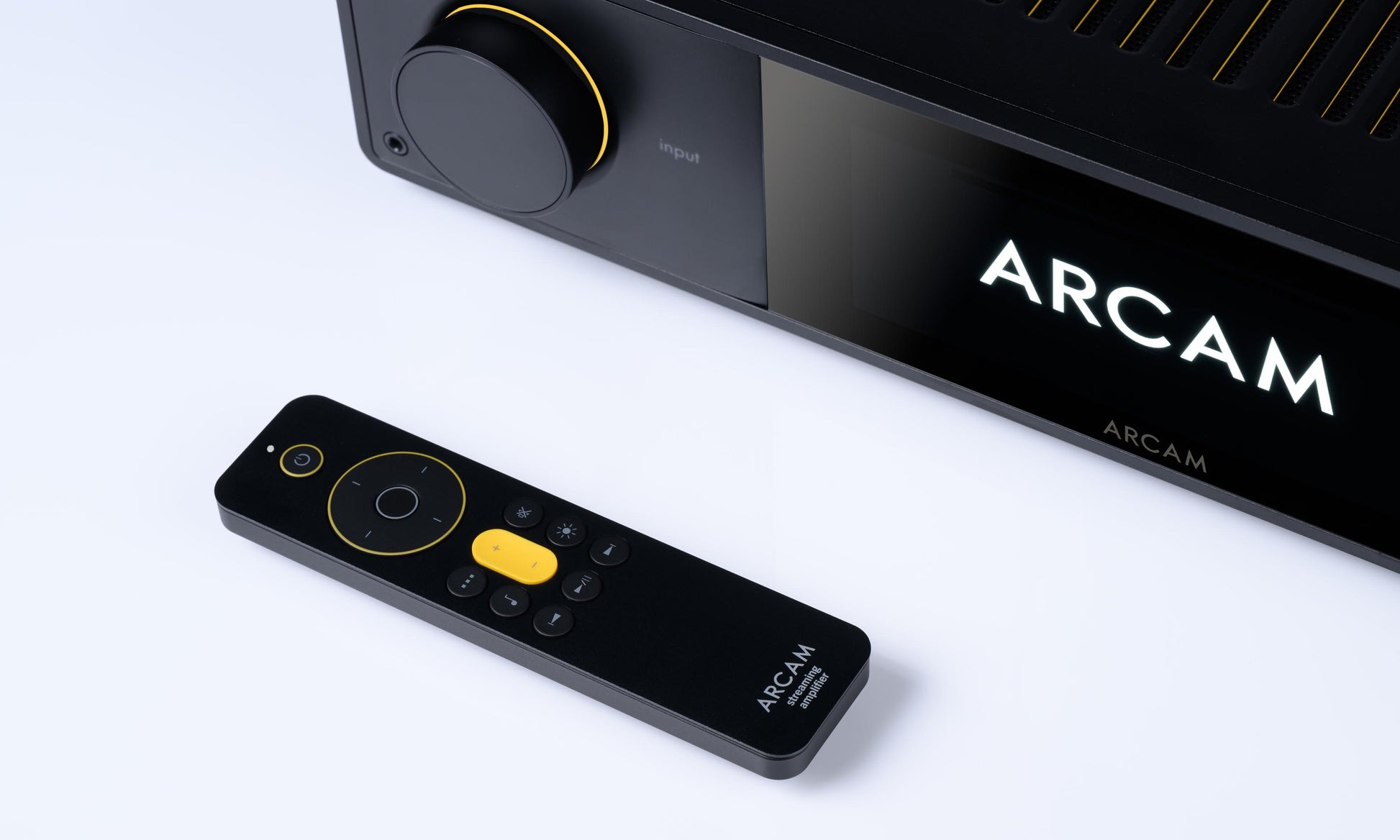 Arcam SA35 Streaming Integrated Amplifier - Shown with Remote