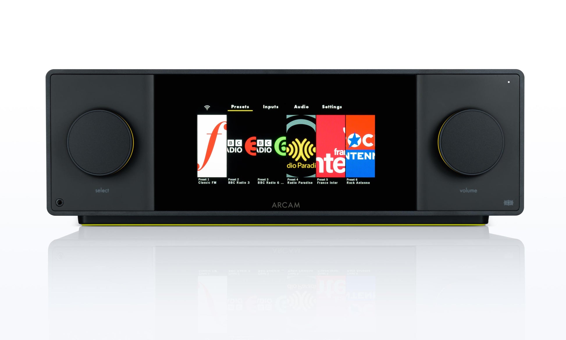 Arcam SA45 Streaming Integrated Amplifier - Front Panel