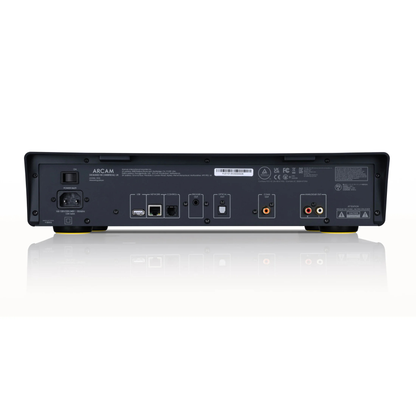 Back view of Arcam ST25 Network Music Player on white background