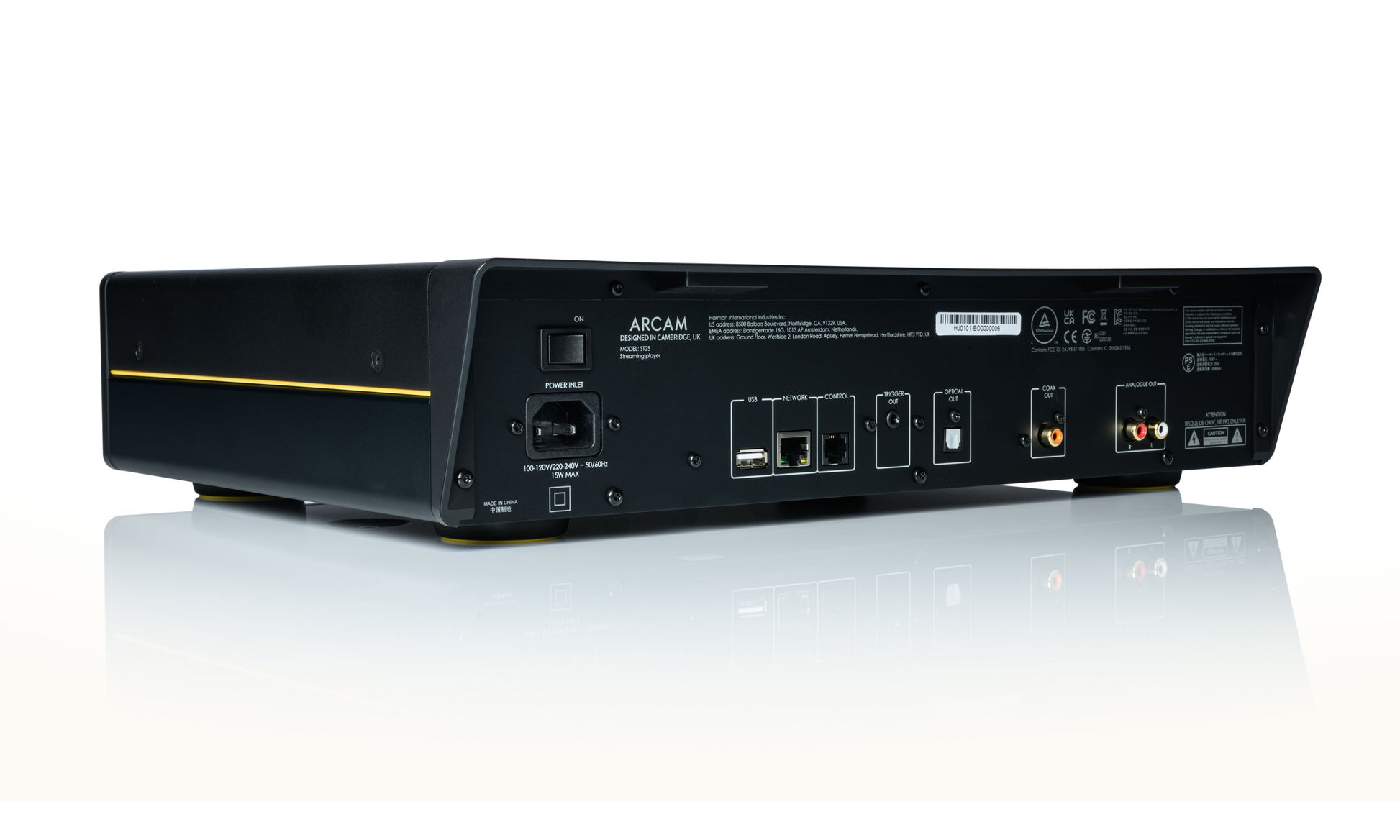 Arcam ST25 Network Music Player - Rear Angle