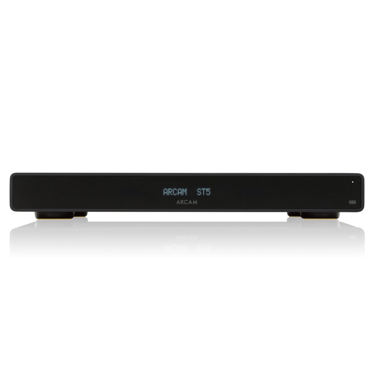 Front view of Arcam ST5 Network Music Player on white background