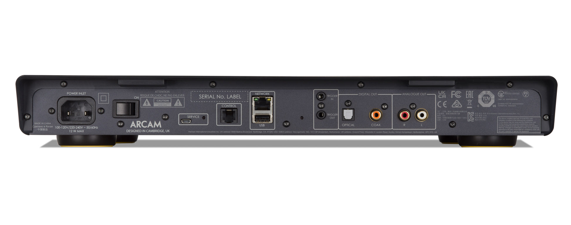 Arcam ST5 Network Music Player - With Analogue RCA Outputs