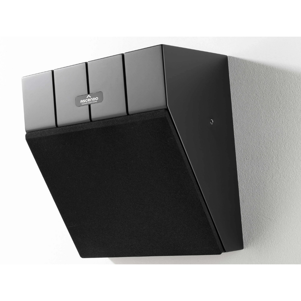 Ascendo The10 Passive Wedge 30 Speaker mounted on wall