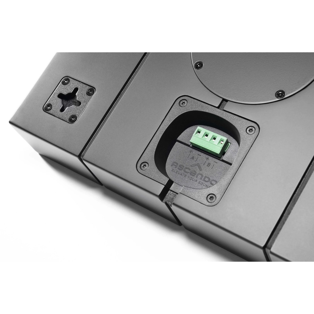 Close up of Ascendo The10 Passive Wedge 30 Speaker