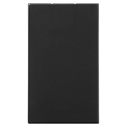 Front view of Ascendo THE6 Passive On-Wall Speakers with grille, on white background