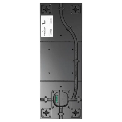 Rear view of black Ascendo THE6 Passive Narrow Speaker