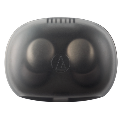 Black Audio Technica AT-ERP5 Earplugs in case on white background