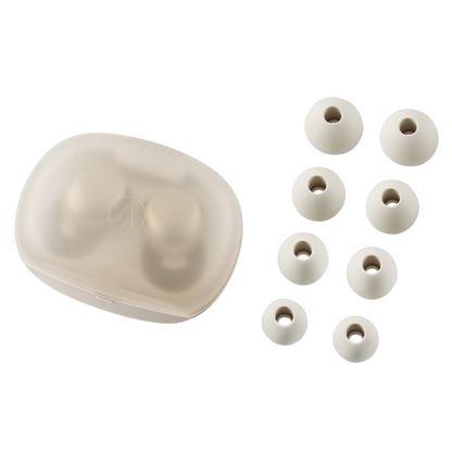 Gold Audio Technica AT-ERP5 Earplugs with eartips on white background