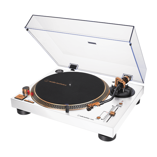 Audio Technica AT-LP120XBT-USB Turntable in Limited Edition White Bronze
