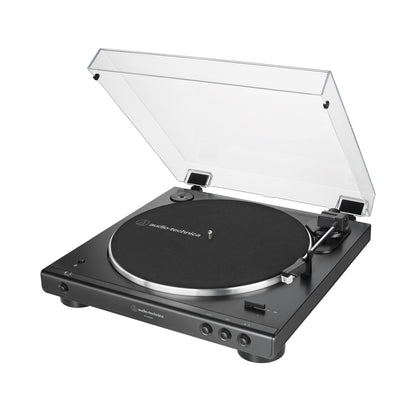 Audio Technica AT-LP60XBT Turntable - Shown with Lid