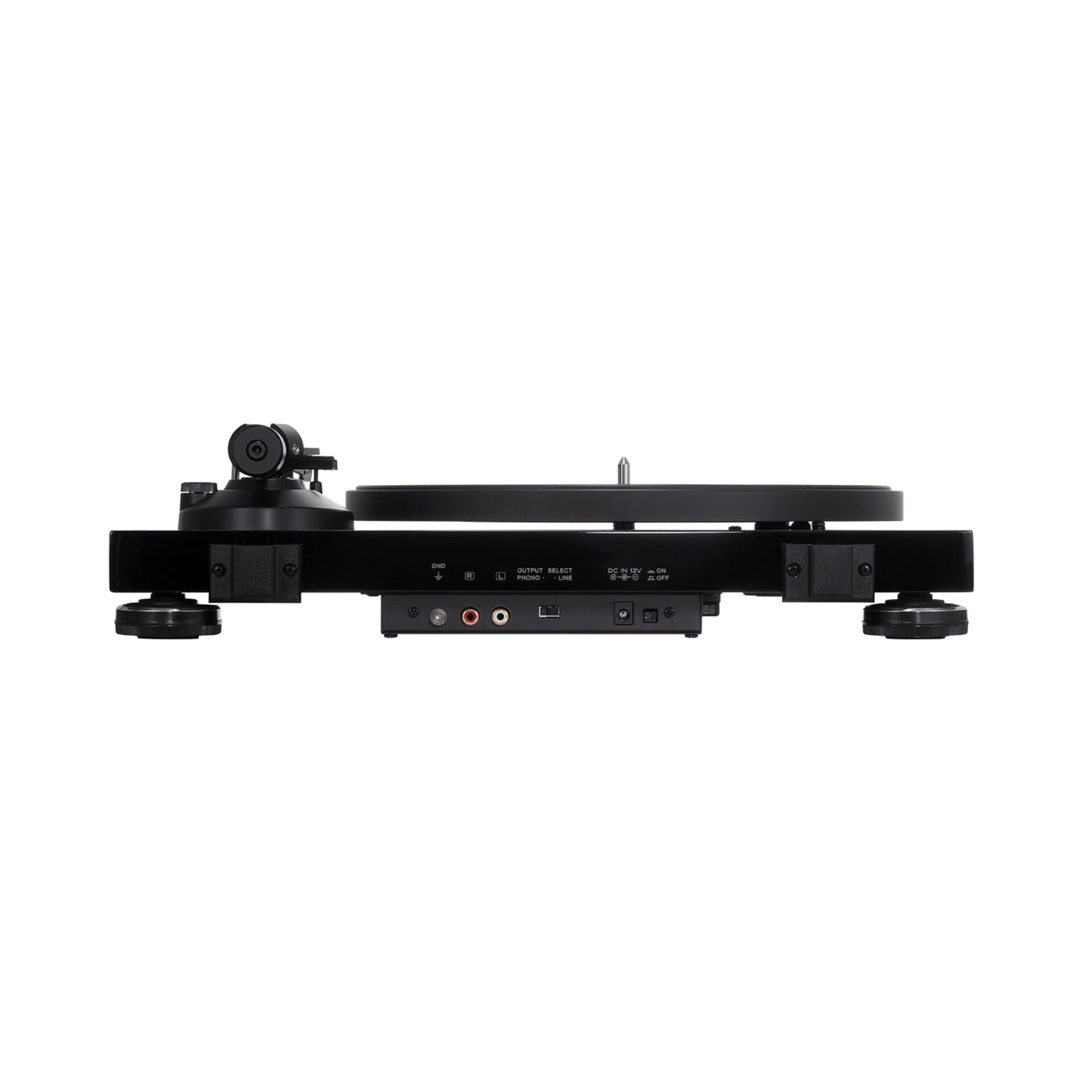 Audio Technica AT-LPW50PB Turntable - Showing Connections