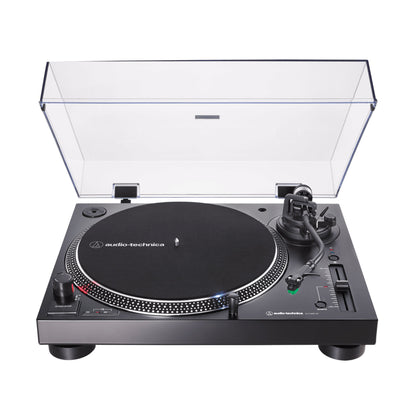 Audio Technica AT-LP120XBT-USB Turntable - Front View Lid Open