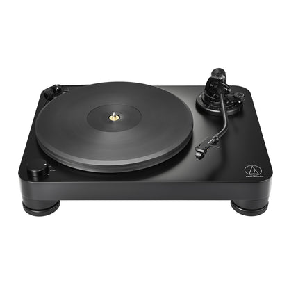 Front view of the Audio Technica AT-LP7X Turntable on a white background