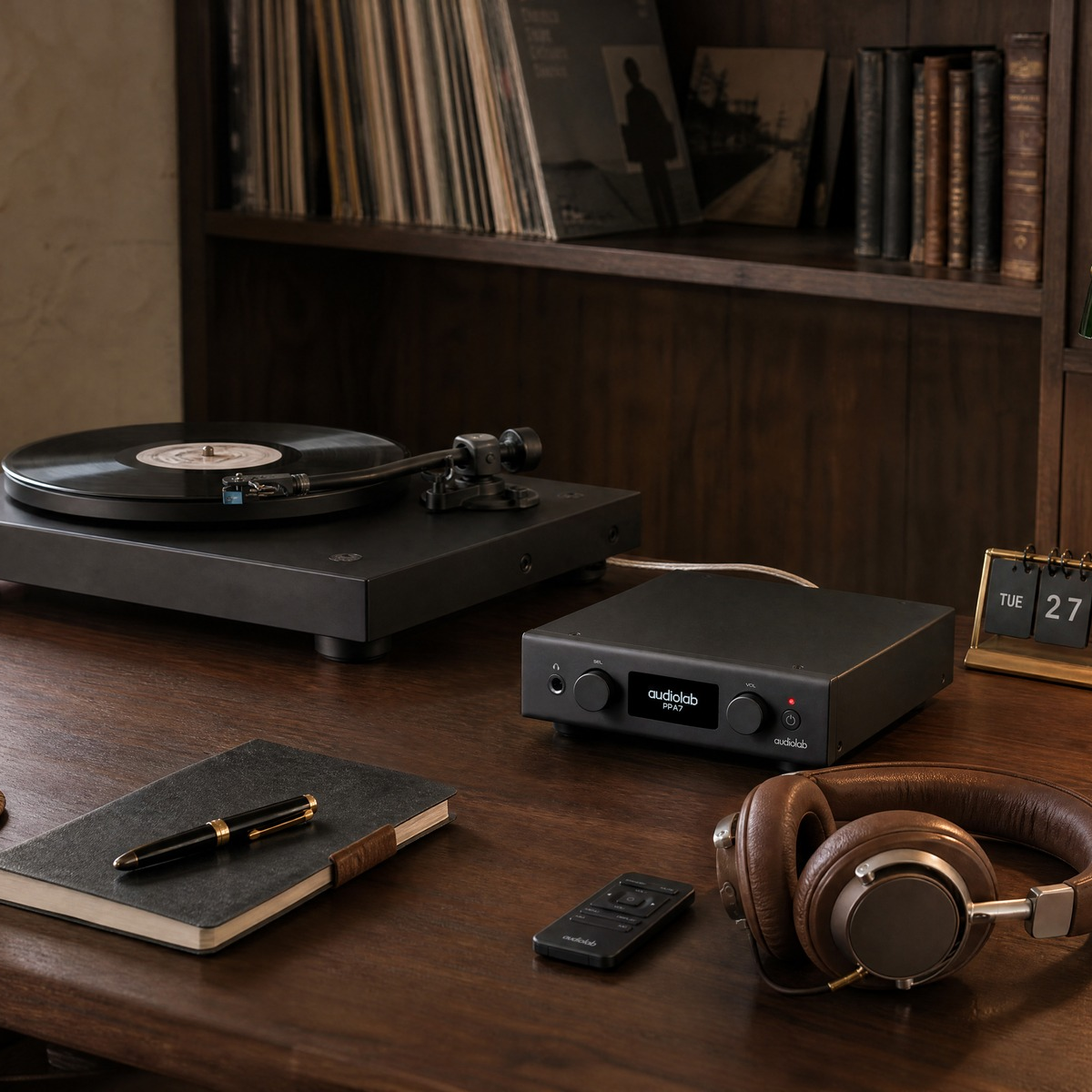 Lifestyle view of hifi gear