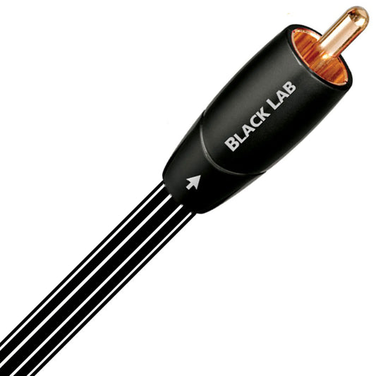 AudioQuest Black Lab Subwoofer Cable - Single RCA to Single RCA