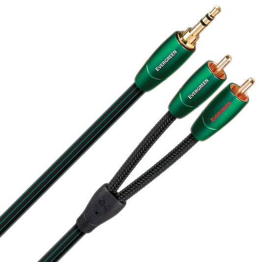 AudioQuest Evergreen 3.5mm Stereo to RCA Stereo Interconnecting Cable