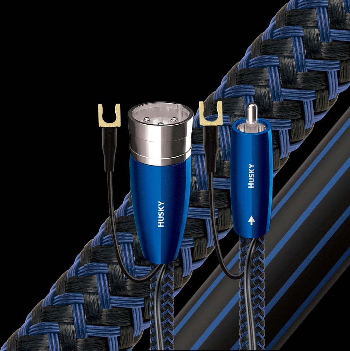 AudioQuest Husky Subwoofer Cable - Available with RCA or XLR connectors