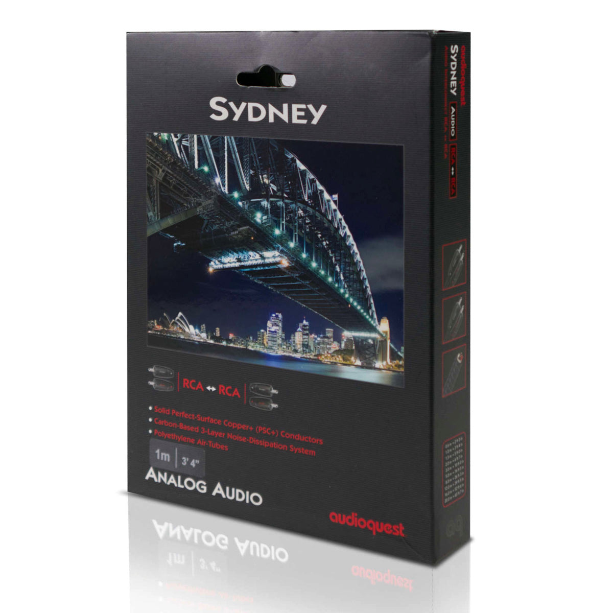 AudioQuest Sydney RCA Stereo Audio Interconnecting Cable - Box Front