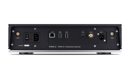 AES/EBU, Coaxial, Toslink, USB Outputs, Optional CD Ripping & Playback